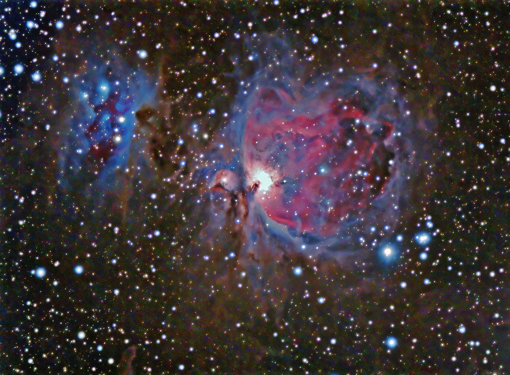 M42: The Big Orion Nebula - 26 Dec 2008 - Italie (Celado) 1200m M42-28dec08