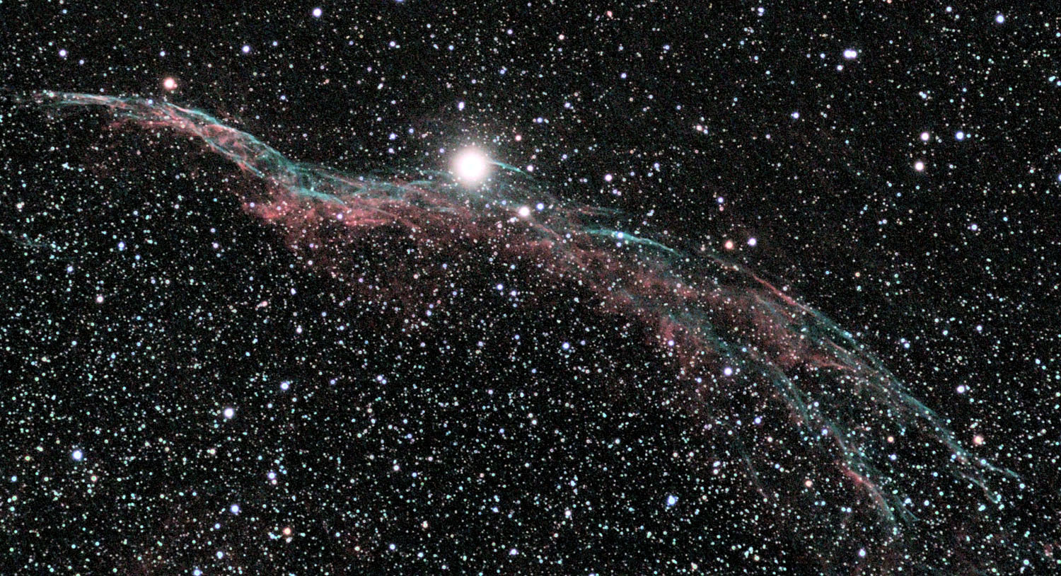 Veil Nebula (NGC 6960) 12 septembre 2009 Veil_Detailled