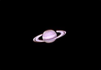 Saturne (très belle) et mini time lapse levé de Lune... Saturnecasinime1