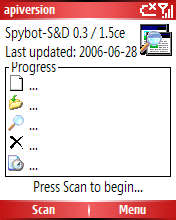 Nouvel antivirus / antispyware pour Windows Mobile ... Spybot