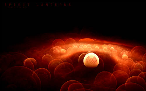 Textureler... Spirit-lanterns