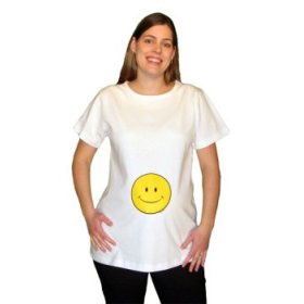 T-shirt Smiley_Face_Maternity_Shirt