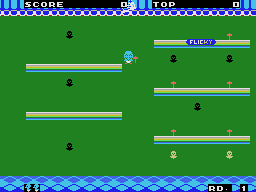 Jeux MSX sur Master System (MSX2SMS Hack) Flicky_02_164