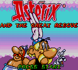 Test : Asterix and the great rescue AsterixAndTheGreatRescue-GG-TitleScreen