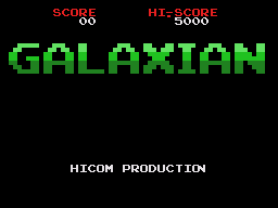 Traduction Galaxian-SMS-TitleScreen
