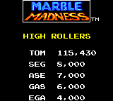 Test : Marble Madness MarbleMadness-GG-HighRollers