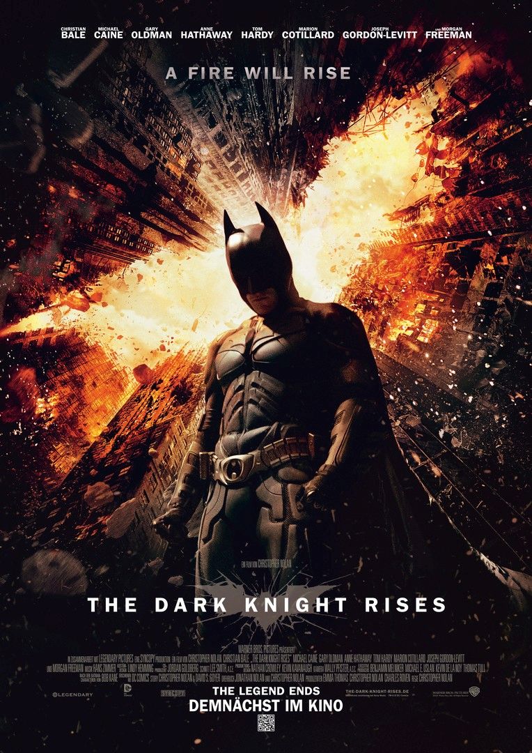 Batman 3 - The Dark Knight Rises (2012) Dark-Knight-Rises-Hauptplakat