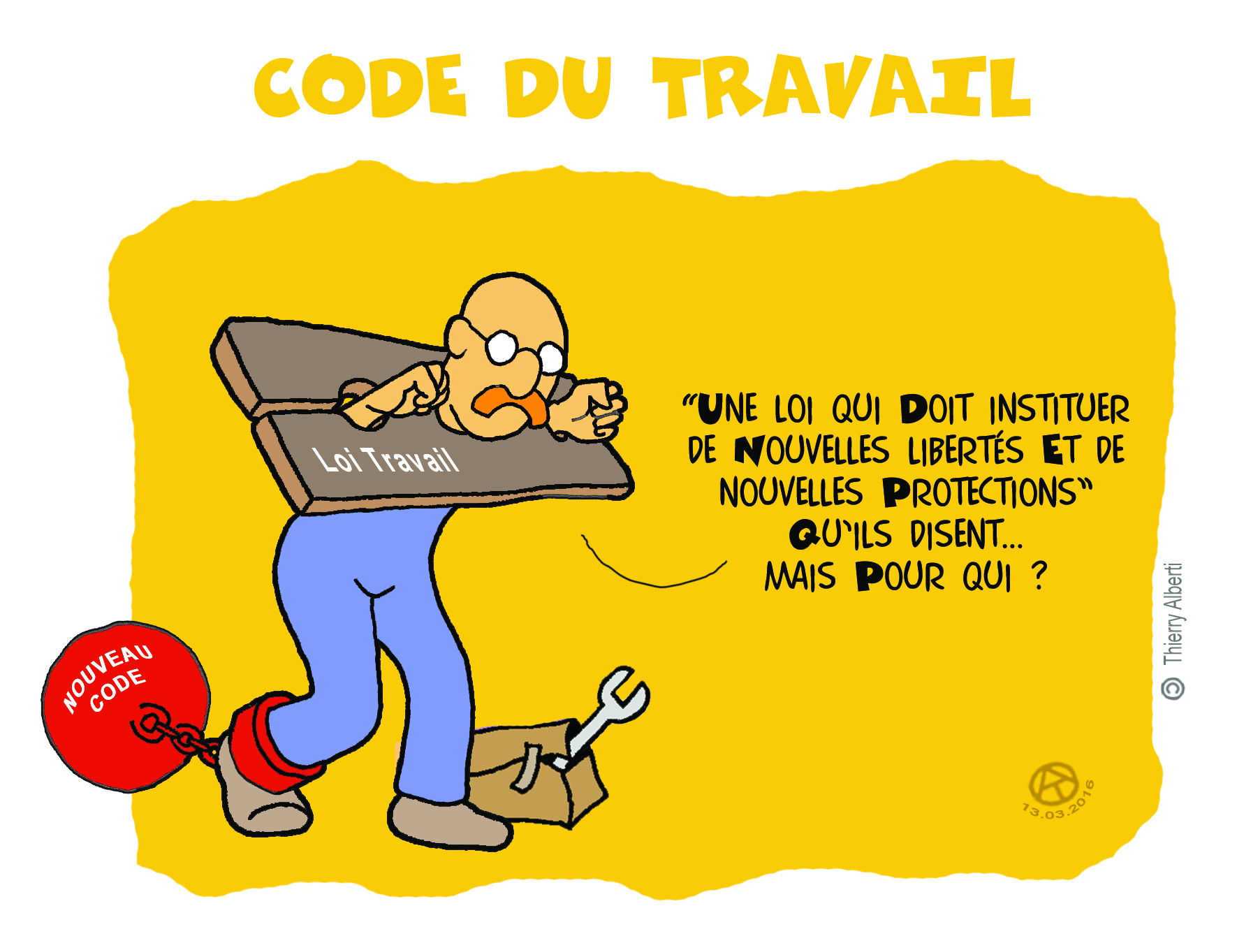 Bernard Friot : « Nous pouvons organiser nous-mêmes le travail, sans employeurs, ni prêteurs » Loi-Travail1