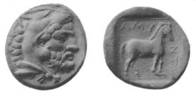 مسكوكات الملك أمينتاس الثاني المقدوني  Fig133