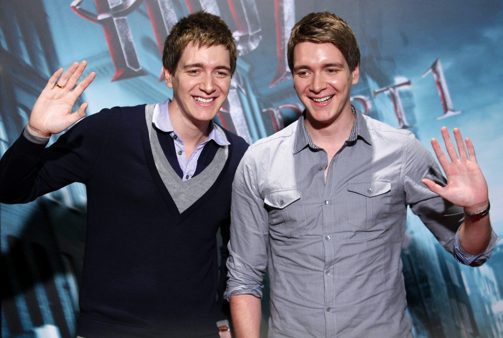 James & Oliver Phelps: Çeşitli Etkinliklerde & Ölüm Yadigârları Tayvan Galasında! 990x