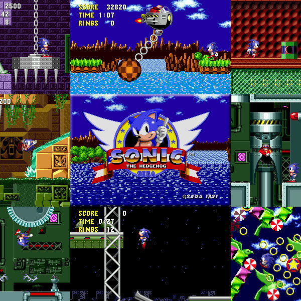 Sonic the Hedgehog (1991) Müzikleri Sonic1cover