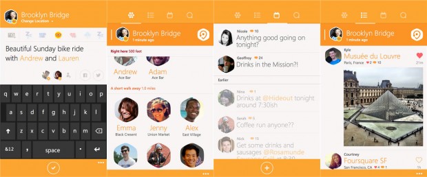 Το Swarm έγινε διαθέσιμο για download σε Windows Phone συσκευές! Swarm-for-windows-phone-620x258