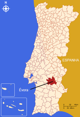 A Bruxa de Evora Evora02mapa