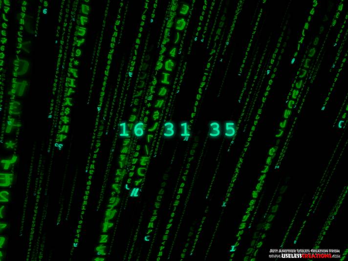 Matrix Trilogy 3D Code Screensaver 3.4 9-5-104_1