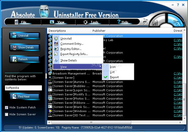 أشهر وأهم البرامج الكمبيوتر التى يحتاجها جهازك 2011 Absolute-Uninstaller-Pro_1