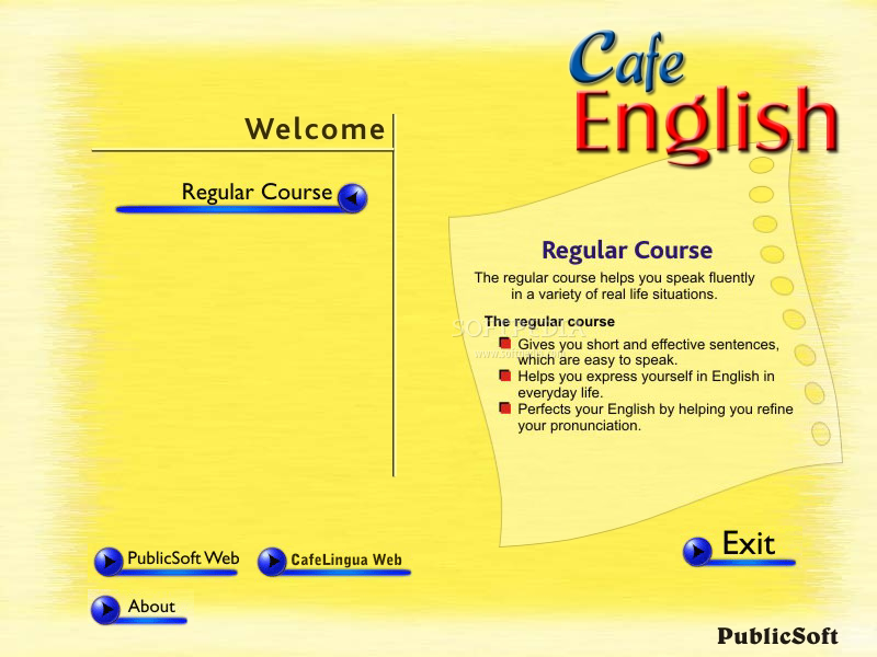 Cafe English 1.0 – برنامج تعليم اللغة الانجليزية  Cafe-English_1