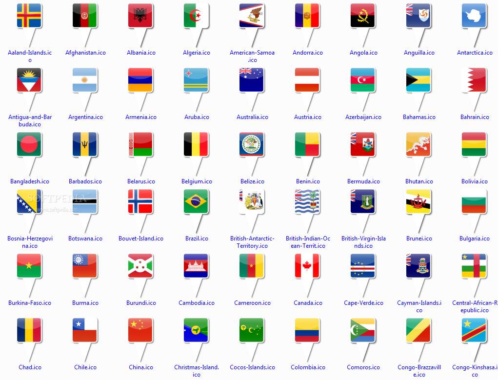 أعلام الدول وأسماءها Country-flag-icon-set-for-iphone-map_1