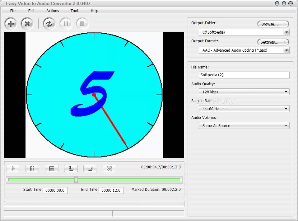 لسحب الصوت من مقطع الفيديو Easy Video to Audio Converter Easy-Video-to-Audio-Converter_1