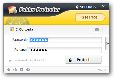 احمي ملفاتك بكلمة سر بدون تنصيب برامج مع KaKa Folder Protector Folder-Encryption_1