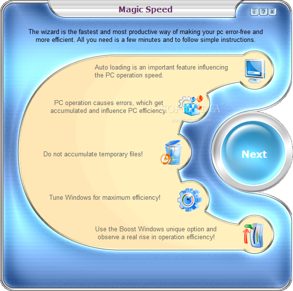 أقلع بجهازك مثل الطير الطايرفعلا هذا البرنامج يمتلك قدرات عجيبة في تسريع الجهاز Magic-Speed_1