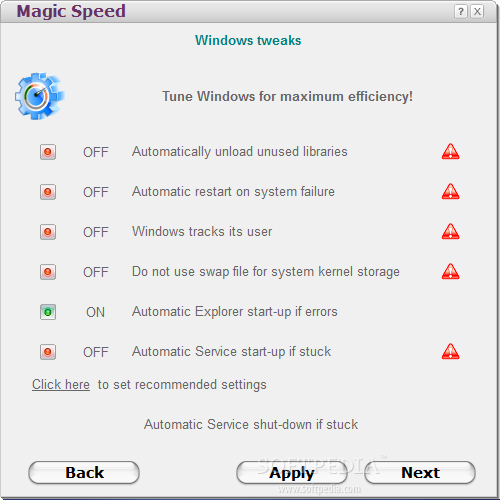 اذا كنت تعاني من بطئ جهازك وكثرة مشاكل النظام فيه اذا كان بطيء إليك هذا البرنامج Magic-Speed_4