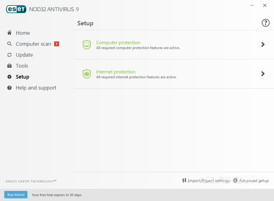 NOD32 Antivirus Business Edition V.3.0.667 (ENGLİSH) /sınırsız süre lisans /(2010'a NOD_12