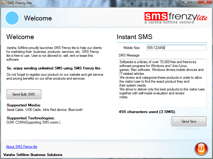 برنامج ارسال رسائل sms SMS-Frenzy-lite_1