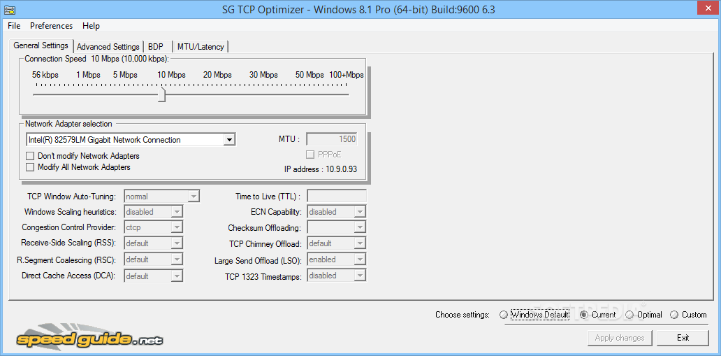 Connection Keeper + TCP Optimizer = Fast and Stable Internet Connection TCP-Optimizer_1