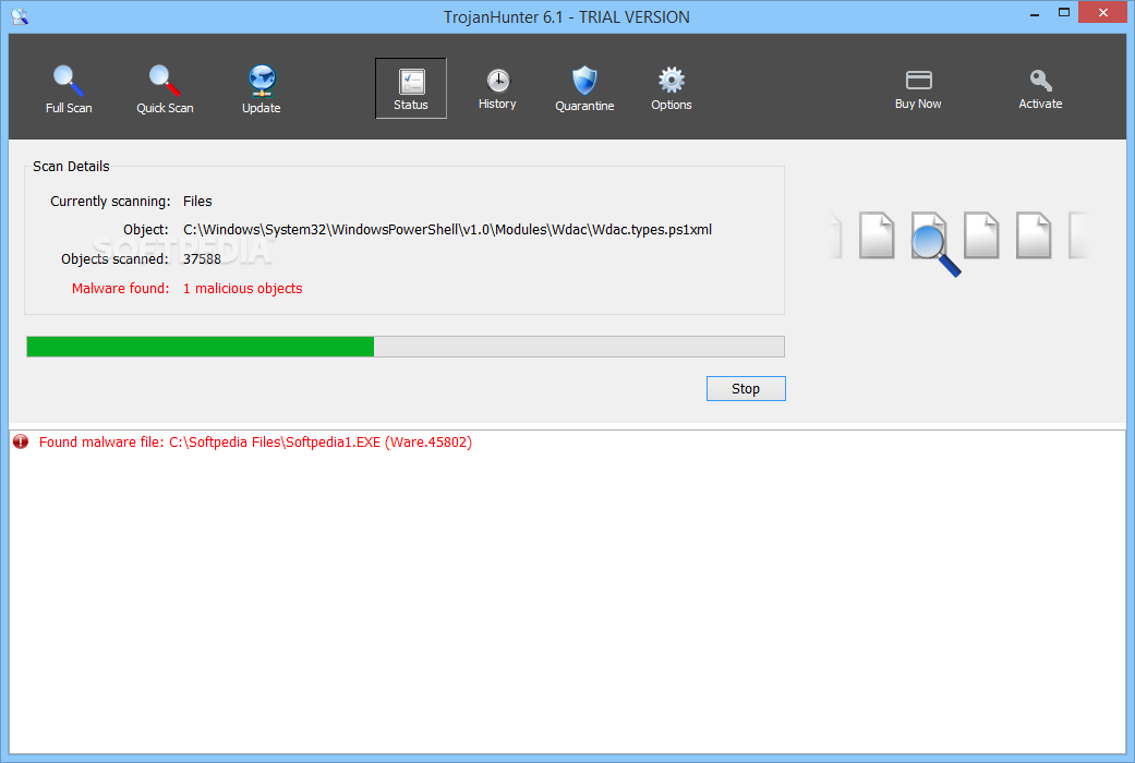 TrojanHunter Ver. 5.0 Build 968 TrojanHunter_2