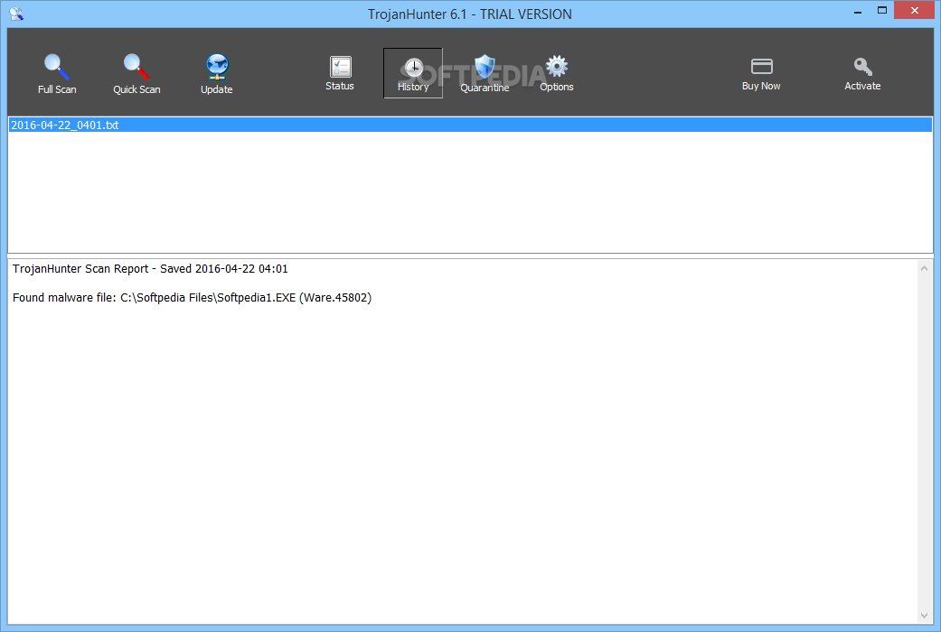 TrojanHunter Ver. 5.0 Build 968 TrojanHunter_3