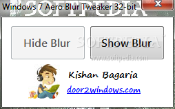 شفافيه وندوز 7 - لعمل شفافية وندوز 7 Windows 7 Aero Blur Tweaker  Windows-7-Aero-Blur-Tweaker_1