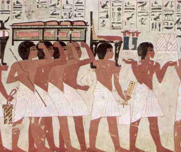 صور من مصر و محافظاتها " تعالي اتعرف علي مصر " Egypt_Maler_der_Grabkammer_des_Ramose_tomb_painting