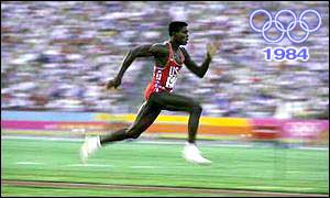 Jeux Olympiques, souvenirs de nos premiers JO Olympics_carl_lewis_1984