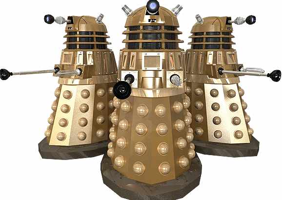 DALEKS!! they are awesome!!! Dalek_gold_new_series_2005