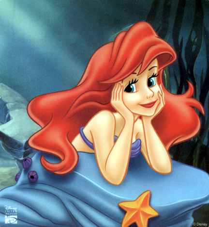 Tus personajes Disney favoritos Ariel