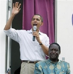 OBAMA $845 BILLONES PARA LOS POBRES DEL MUNDO Obama-Odinga