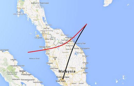 [Internacional] Voo da Malaysia Airlines desaparecido - Página 3 Malaysia_flight_path