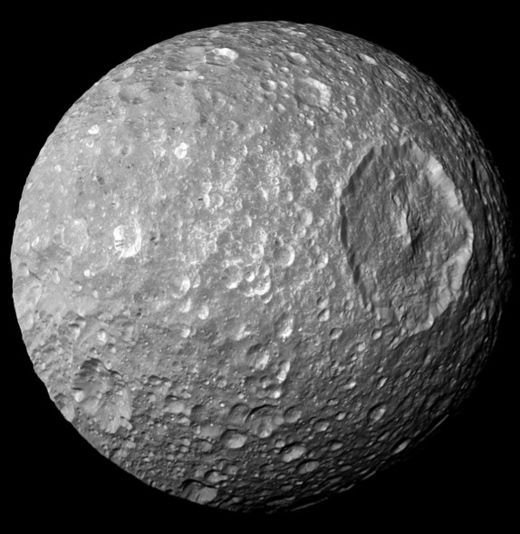 Solar-system-wide climate change: Scientists puzzled by ‘wobble’ of Saturn moon Mimas 141016143656_large