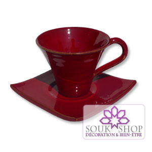 TASSES DE CAFE - Page 37 Tasse_ceramique_rouge