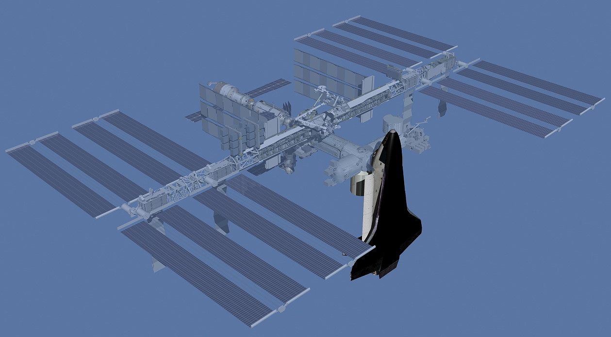 Animation assemblage ISS Sts-128_iss