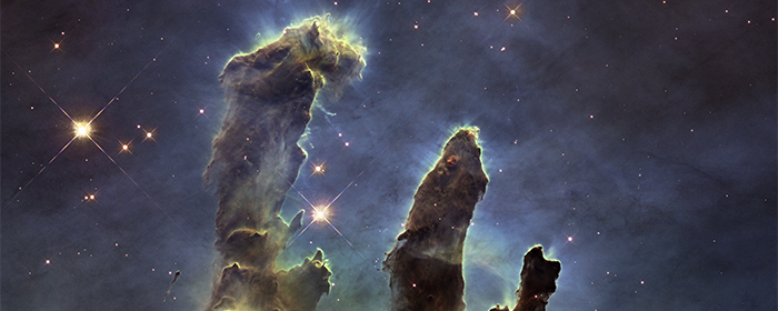 Los Pilares de la Creación captados por el Hubble Heic1501a