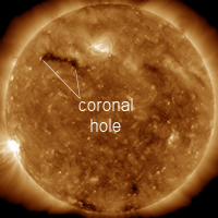 Comparativa y seguimiento de actividad solar 2010 MES DE NOVIEMBRE - Página 2 Coronalhole_sdo_200