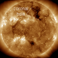 comparativa y seguimiento de la actividad solar - Página 2 Coronalhole_sdo_200