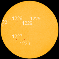 comparativa y seguimiento de la actividad solar - Página 2 Hmi200