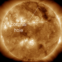 comparativa y seguimiento de la actividad solar - Página 3 Coronalhole_sdo_200