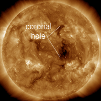 comparativa y seguimiento de la actividad solar - Página 38 Coronalhole_sdo_200