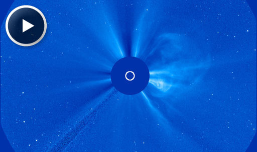 MONITOREO DE LA ACTIVIDAD SOLAR Y MAGNETOSFERA MAYO  2012. Threecmes_strip2