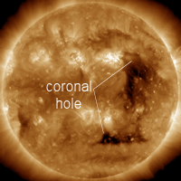 EL MAS COMPLETO SEGUIMIENTO del ESTADO del SOL y la MAGNETOSFERA en TIEMPO REAL...MARZO 2012 Nº 2                 . Coronalhole_sdo_200