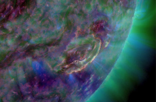 Solar Storm - Earth facing CME and close Astroid Fly-by this weekend - Feb 15th! Filamentmark_strip