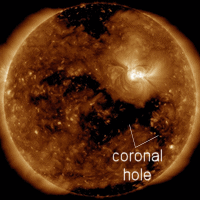 Solar Space Weather Coronalhole_sdo_200